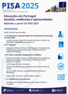 AEA presente na apresentação dos resultados do PISA 2025