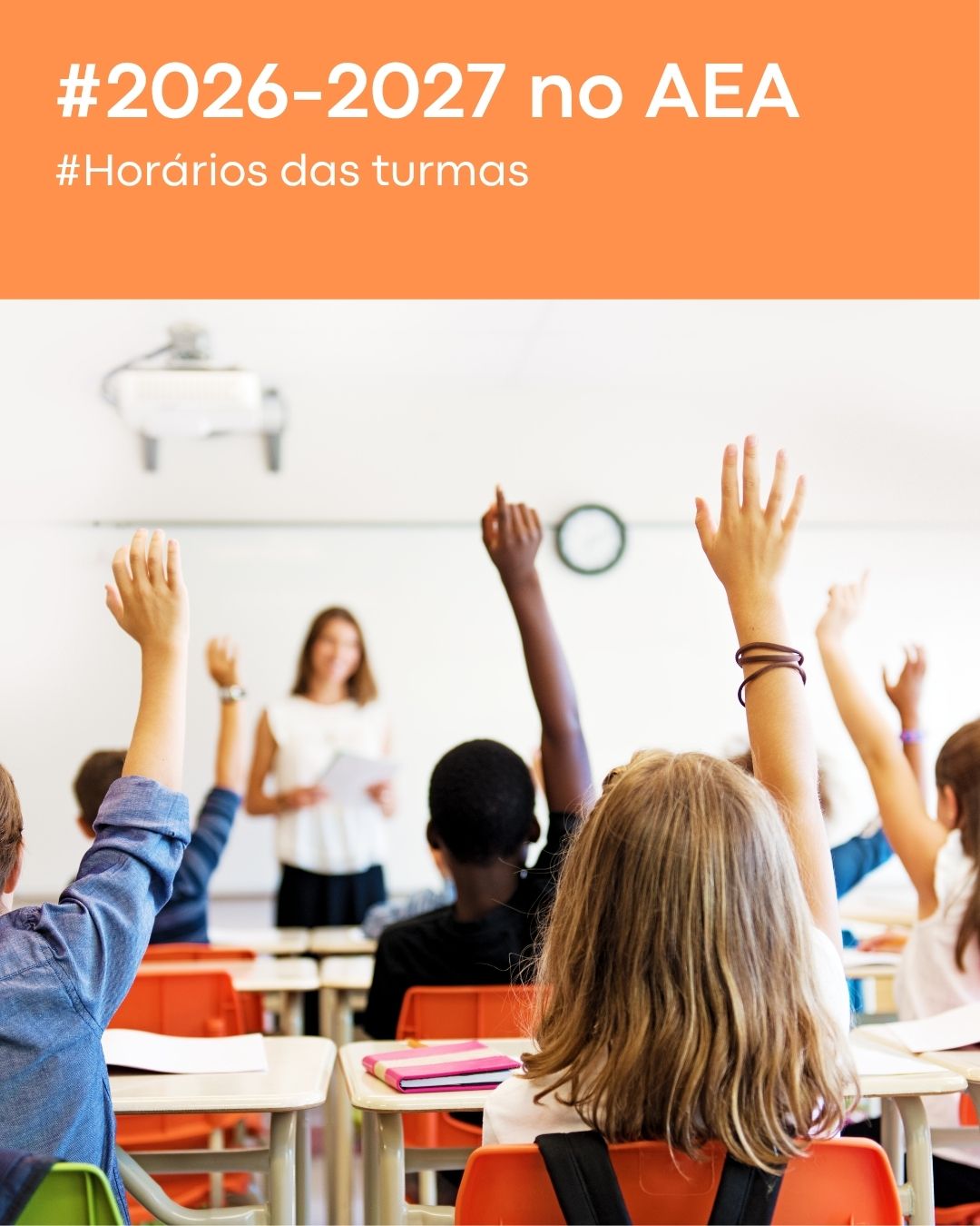 alunos numa sala de aula